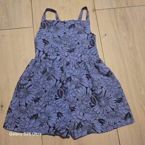 NOBULL Blue Floral Kids Dress